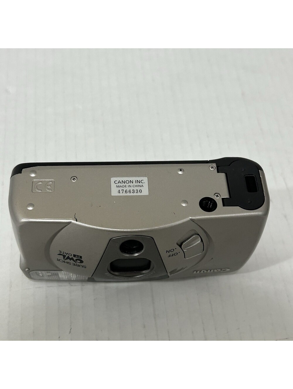 Canon Sure Shot Owl PF Date 35mm Film Camera Silver Untested AS-IS - Picture 11 of 13